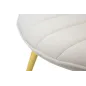 Krzesło FLEX Kremowe 52 48 78 cm Zestaw 2 szt.
